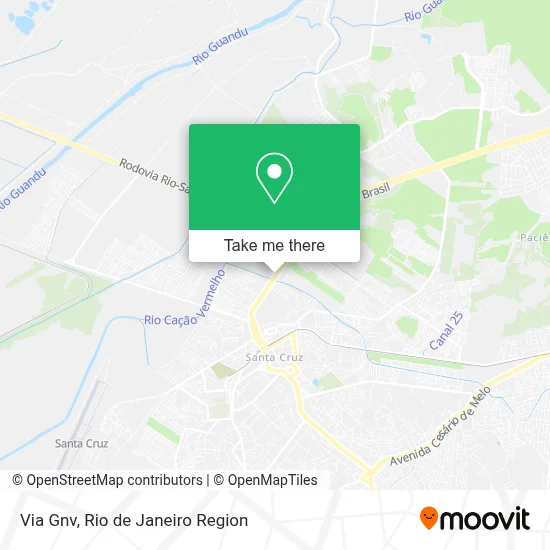 Via Gnv map
