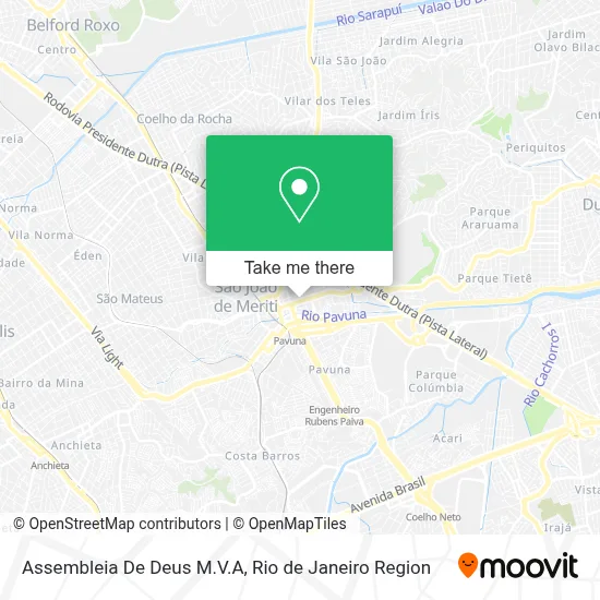 Assembleia De Deus M.V.A map
