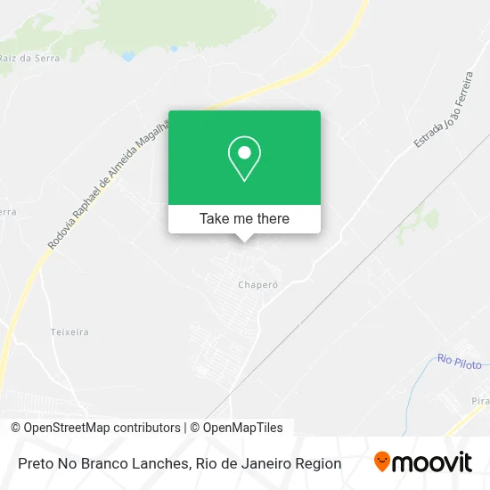 Preto No Branco Lanches map