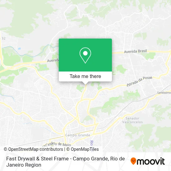 Fast Drywall & Steel Frame - Campo Grande map
