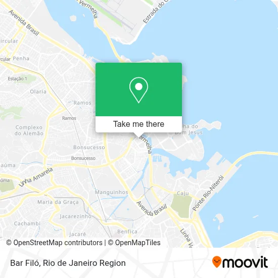 Bar Filó map
