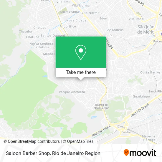 Saloon Barber Shop map
