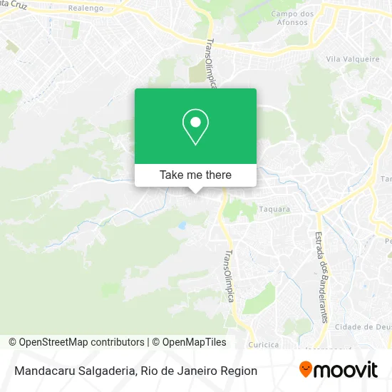 Mandacaru Salgaderia map