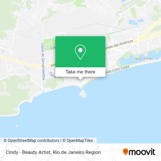 Cindy - Beauty Artist map