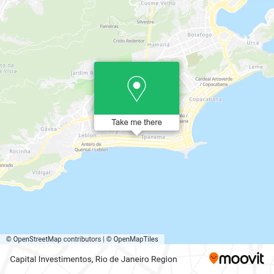 Capital Investimentos map