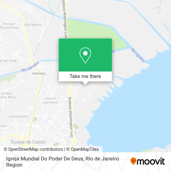 Igreja Mundial Do Poder De Deus map
