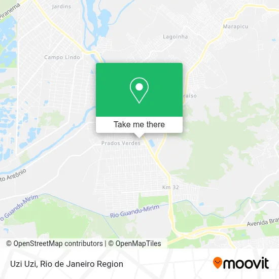Uzi Uzi map
