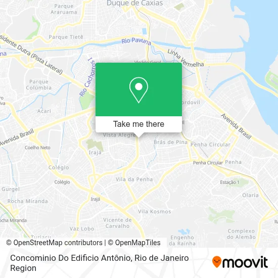 Concominio Do Edificio Antônio map