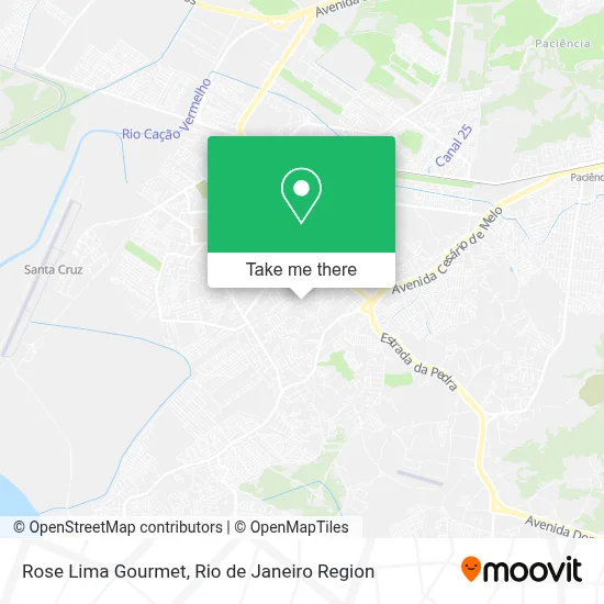 Rose Lima Gourmet map