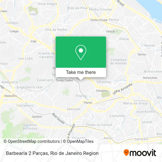 Barbearia 2 Parças map