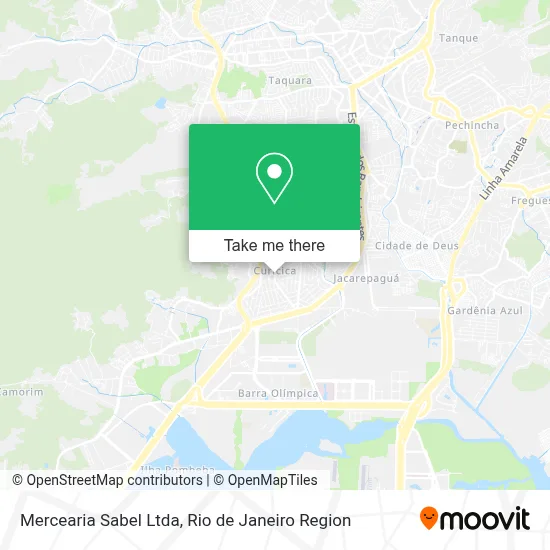 Mercearia Sabel Ltda map