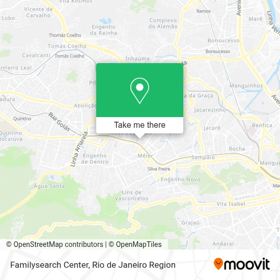 Familysearch Center map