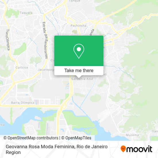 Geovanna Rosa Moda Feminina map