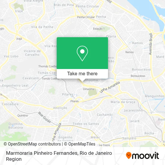 Marmoraria Pinheiro Fernandes map