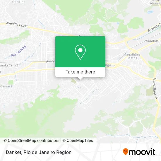 Danket map