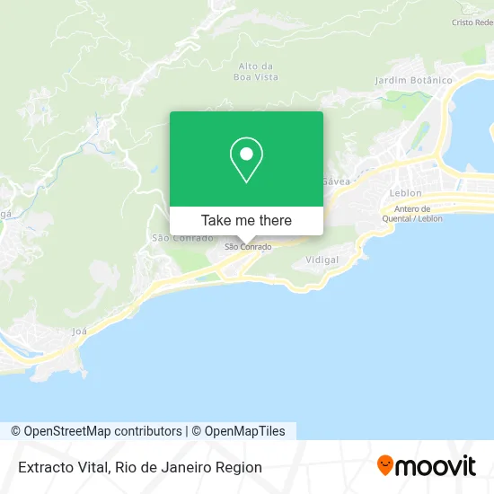 Extracto Vital map