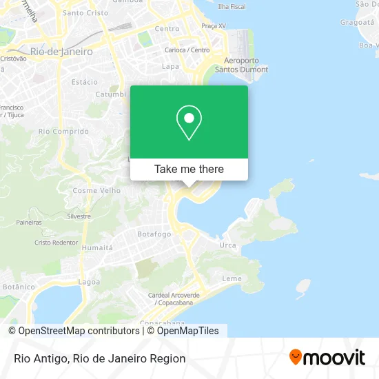 Rio Antigo map