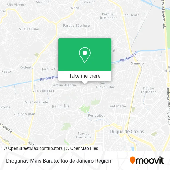 Drogarias  Mais Barato map