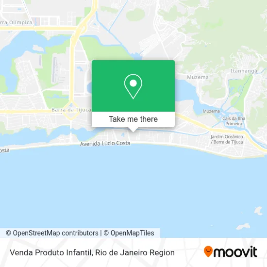 Venda Produto Infantil map