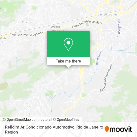 Refidim Ar Condicionado Automotivo map