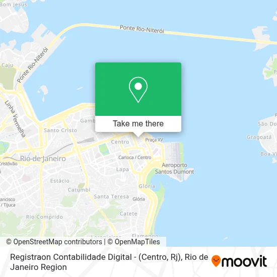 Registraon Contabilidade Digital - (Centro, Rj) map