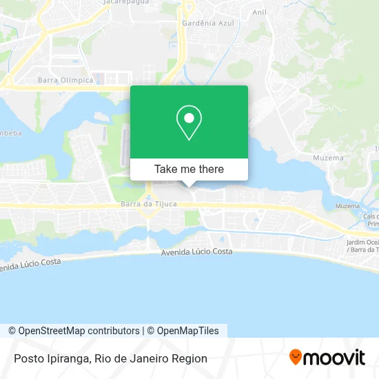 Posto Ipiranga map