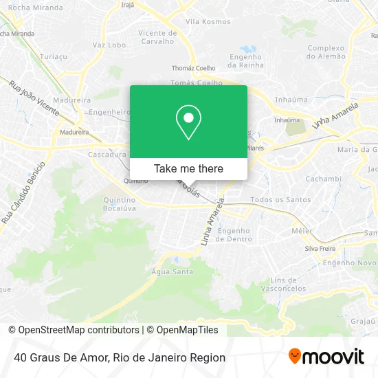 40 Graus De Amor map