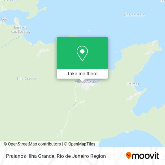 Praianos- Ilha Grande map