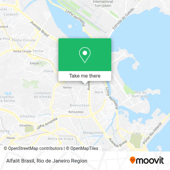 Alfalit Brasil map