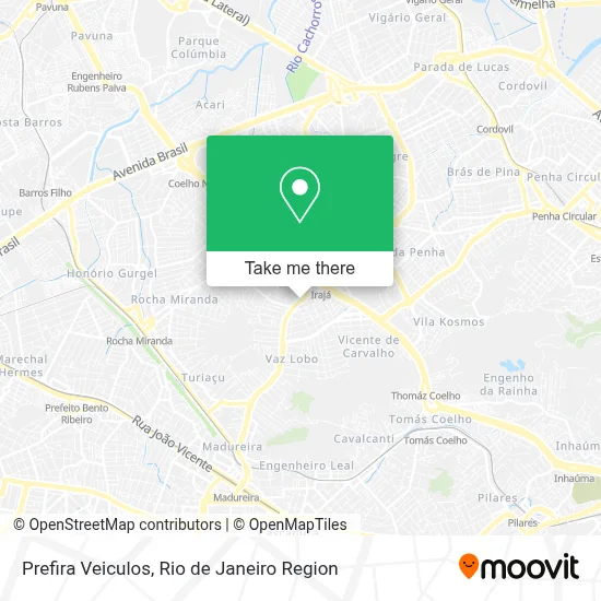 Prefira Veiculos map