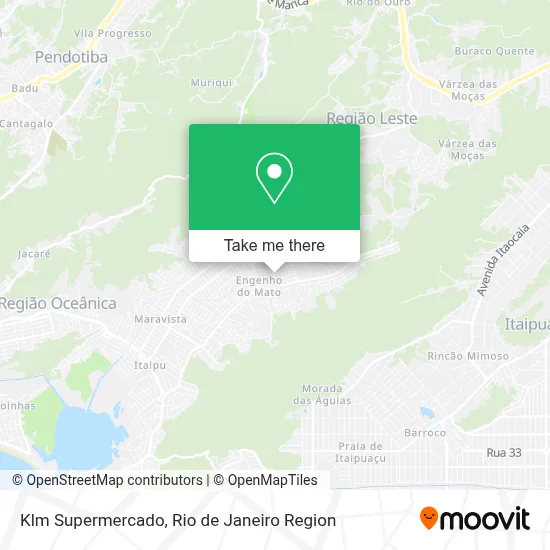 Klm Supermercado map
