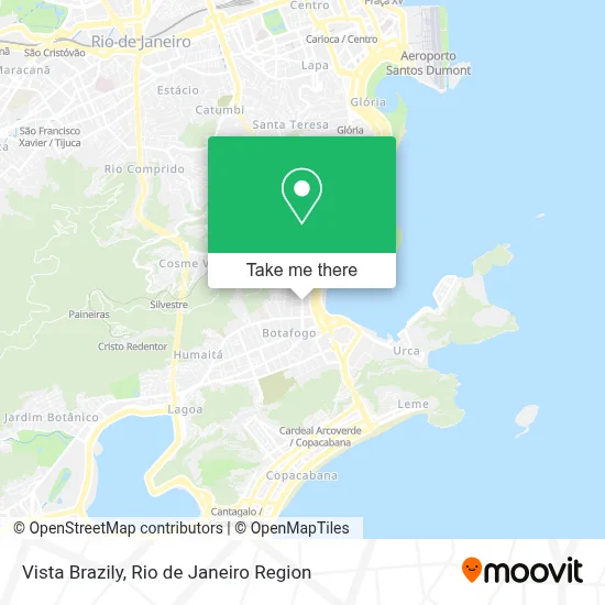 Vista Brazily map