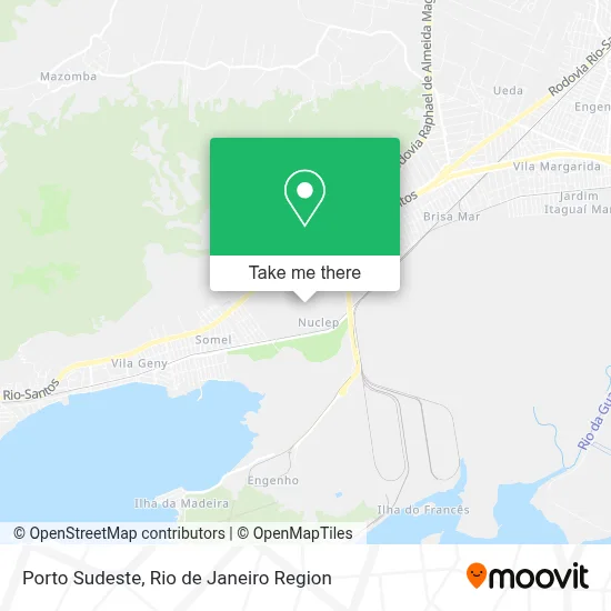 Porto Sudeste map