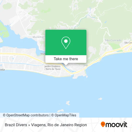 Brazil Divers » Viagens map