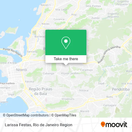 Larissa Festas map