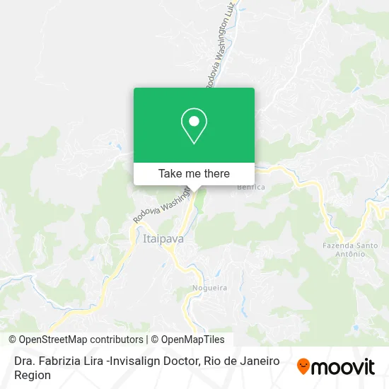 Dra. Fabrizia Lira -Invisalign Doctor map