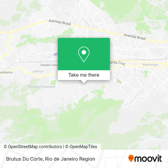 Brutus Du Corte map