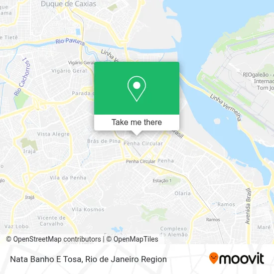 Nata Banho E Tosa map