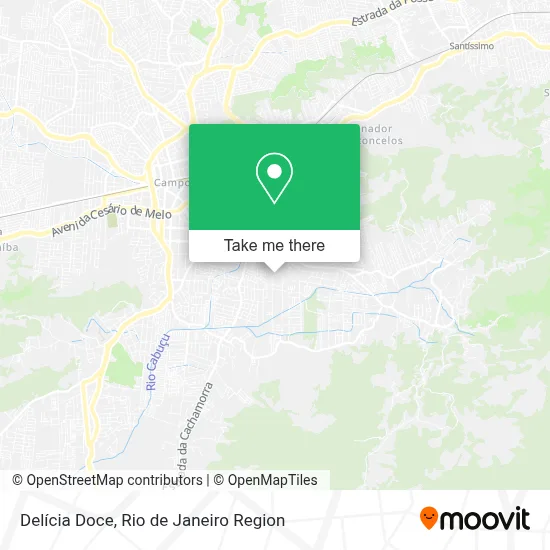 Delícia Doce map