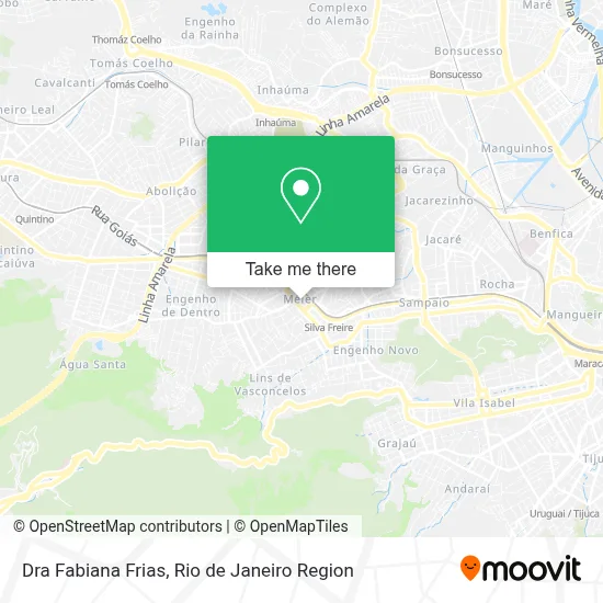 Dra Fabiana Frias map