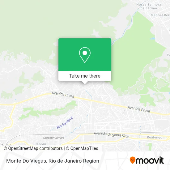 Monte Do Viegas map