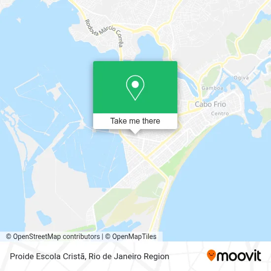 Proide Escola Cristã map