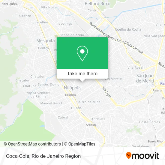 Coca-Cola map