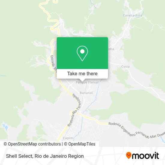 Shell Select map