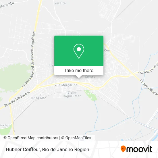 Hubner Coiffeur map