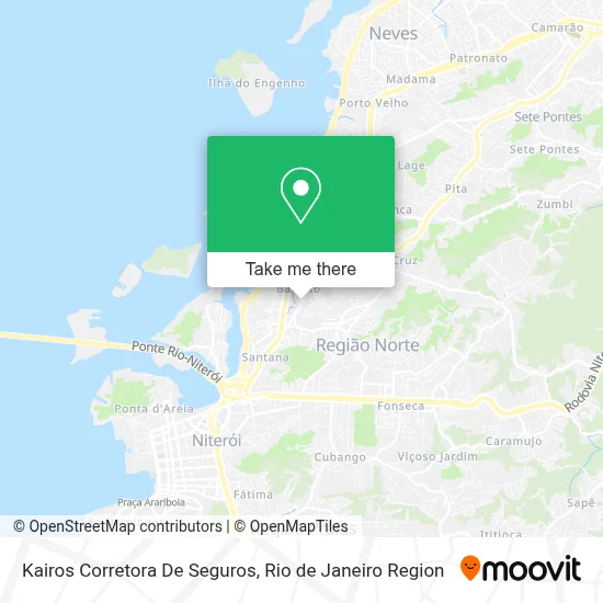 Kairos Corretora De Seguros map