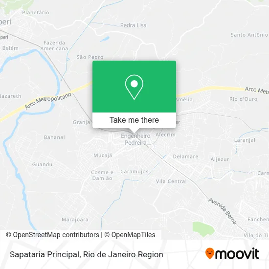 Sapataria Principal map