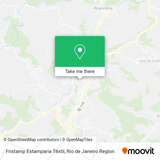 Fristamp Estamparia Têxtil map