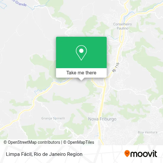 Limpa Fácil map