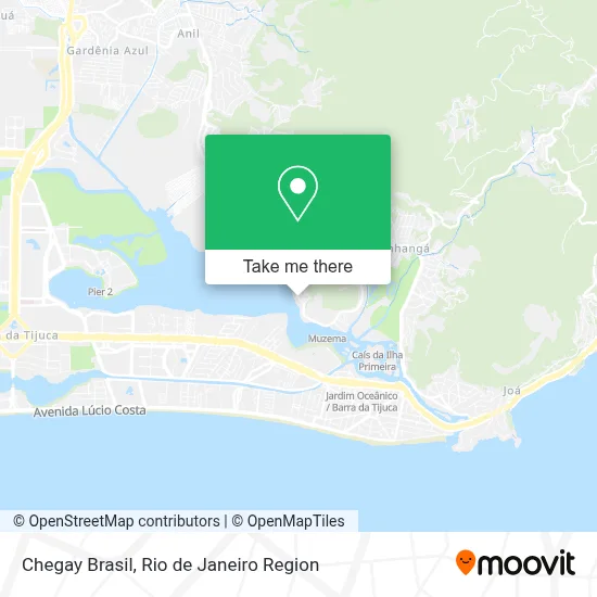 Chegay Brasil map